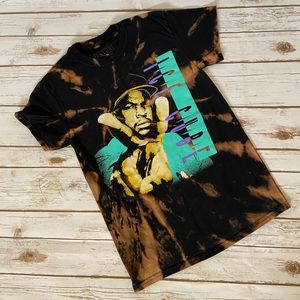 Ice Cube bleached tie dyed graphic tee